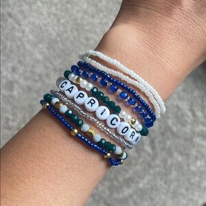 Capricorn Beaded Bracelet Set